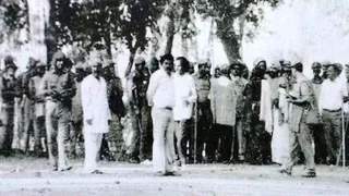मुजफ्फरनगर के रामपुर तिराहा पर रोके गए उत्तराखंड के आंदोलनकारी। सौ. इंटरनेट मीडिया