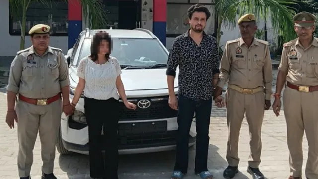पत्नी पर गाड़ी चढ़ाकर किया था हत्या का प्रयास; प्रेमिका संग घूमते देख किया था विरोध, पति व प्रेमिका गिरफ्तार