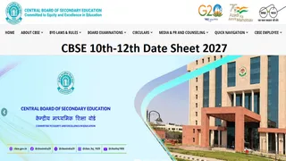 cbse 10th 12th time table 2027