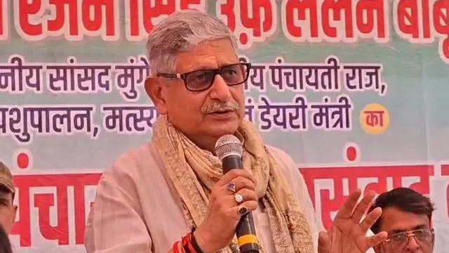 'हर पंचायत में बनेगा जिम, खिलाड़ियों को मिलेगा नया मंच', मुंगेर में केंद्रीय मंत्री ललन सिंह ने किया एलान