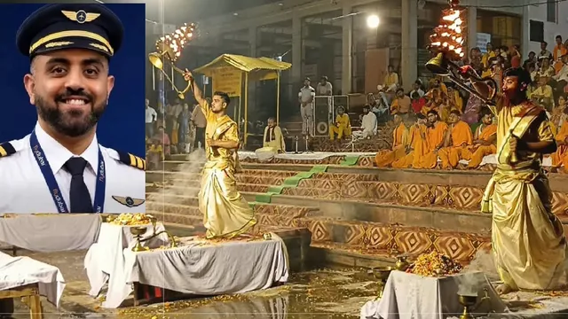 कैप्टन स्मित मच्छार के जल्‍द स्वास्थ्य लाभ के लिए शुकतीर्थ में हुई विशेष गंगा आरती