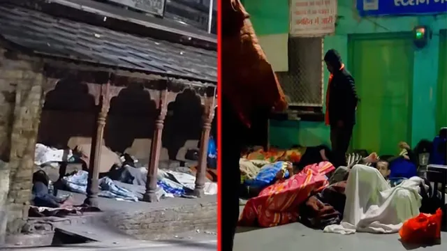 नैनीताल में भारी भीड़, तस्वीरों में देखें... किस तरह सड़क किनारे रात बिताने को मजबूर हुए सैलानी
