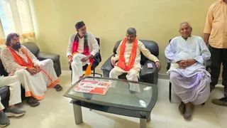 आयोजन समिति के साथ विधायक ने की बैठक।