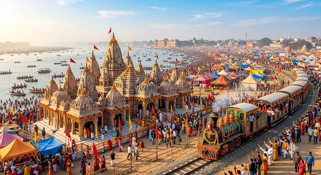 भव्य होगा Magh Mela 2027, संगम तट पर 12 ज्योतिर्लिंग के होंगे दर्शन; पहली बार चलेगी टॉय ट्रेन