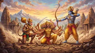 रामायण के अनसुने रहस्य: इन 4 महाबलियों ने रावण को हराया था (Picture Credit: AI Generated)