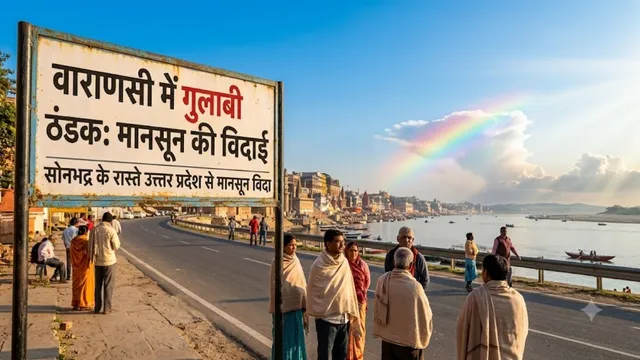 मानसून आखिरकार उत्तर प्रदेश से समय से पहले ही लौट गया, वाराणसी सहित पूर्वांचल में गुलाबी ठंडक का दौर शुरू