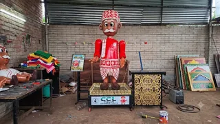 बरकाकाना में निर्मित ताओजी मॉडल। जागरण