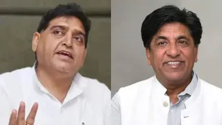 श्याम सुंदर अरोड़ा और हजारी लाल।