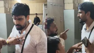 पानीपत में टिकट मांगने पर TTE ने जड़ा थप्पड़। वीडियो से ली गई फोटो