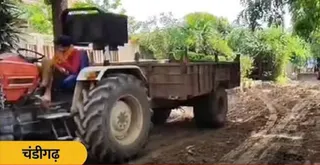 सेक्टर-9 में खोदाई के बाद भी सड़क बनाने का काम धीमा। लोग हो रहे परेशान।