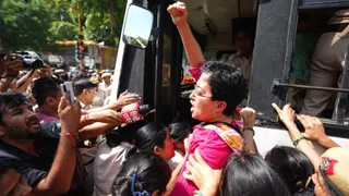 10 अक्टूबर के प्रदर्शन को लेकर आप की रणनीति।