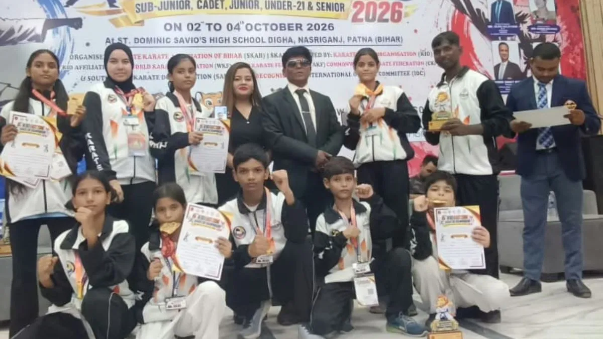 Bhagalpur Karatekas Win 7 Medals at Patna East Zone Championship (2)