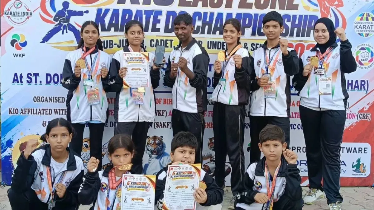 Bhagalpur Karatekas Win 7 Medals at Patna East Zone Championship (4)