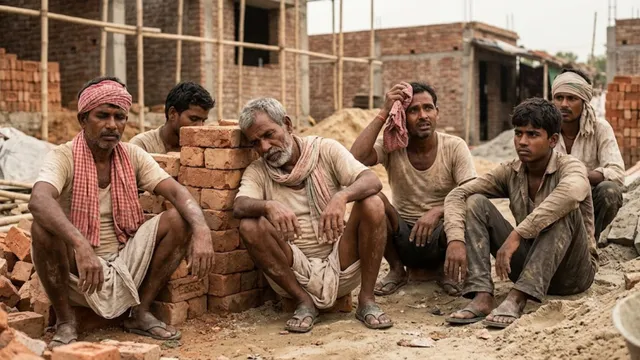 बिहार के सवा तीन करोड़ मजदूरों को झटका, पुरानी दिहाड़ी पर काम करने को मजबूर