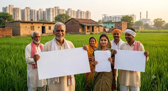 ग्रेटर नोएडा के 4500 किसानों को मिलेगा 64.7% अतिरिक्त मुआवजा, सरकार ने जारी किया शासनादेश
