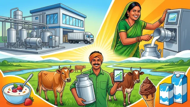 कोसी में बढ़ेगा डेयरी कारोबार: 1.26 अरब के निवेश से लगेंगे नए प्लांट, 45 हजार महिलाओं को मिलेगी नई उड़ान
