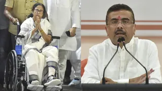 CM शुभेंदु बोले ममता की चोट झूठी। (फाइल)