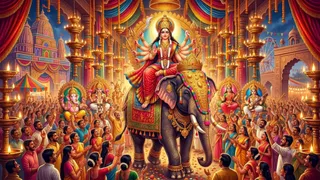 10 नहीं, इस बार 11 दिनों की होगी दुर्गा पूजा (AI Generated Image)