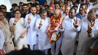विधान परिषद चुनाव में निशांत की सक्रियता बढ़ी, नीरज और नवलकिशोर यादव के नामांकन में हुए शामिल