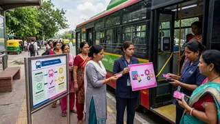 पिंक सहेली कार्ड को लेकर महिलाएं नहीं हों परेशान। फोटो: एआई जनरेटेड
