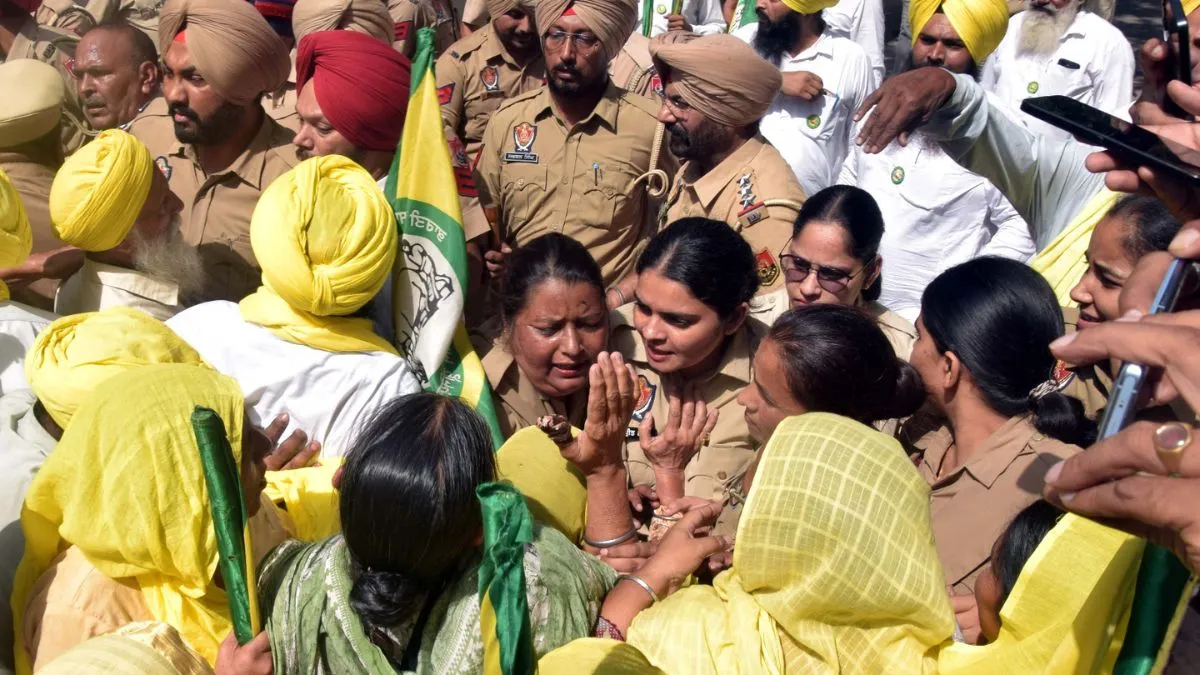 Patiala farmers police