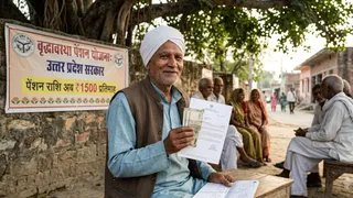 UP Old Age Pension Scheme | ये तस्वीर AI द्वारा जनरेट की गई है।