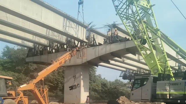 पारडीह-बालीगुमा एलिवेटेड कॉरिडोर: स्लैब निर्माण ने पकड़ी रफ्तार, मार्च 2027 तक मिलेगा ट्रैफिक जाम से छुटकारा