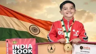 उदयपुर के 6 साल के विराज ने 47 किलो बनाया वर्ल्ड रिकॉर्ड