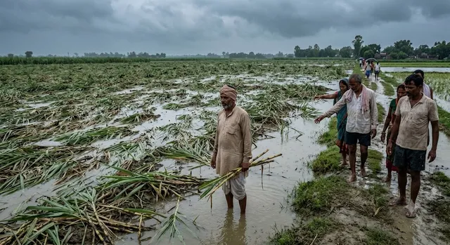 लखीमपुर में 7969 हेक्टेयर फसल पर बारिश की मार, प्रशासन ने की 13.54 करोड़ के एग्रीकल्चर इन्वेस्टमेंट की मांग

