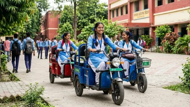 बस्ती में दिव्यांग छात्राओं का स्कूली सफर होगा आसान, मिलेगी फ्री ई-ट्राई साइकिल
