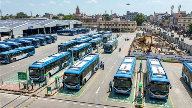 गोरखपुर में चलेंगी 150 इलेक्ट्रिक बसें, चार्जिंग प्वाइंट के लिए 8 एकड़ भूमि की तलाश तेज
