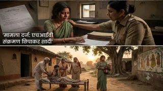 वाराणसी में एचआईवी छिपाकर शादी कराने पर हंगामा, पत्नी ने दर्ज कराया मुकदमा। (AI Image )