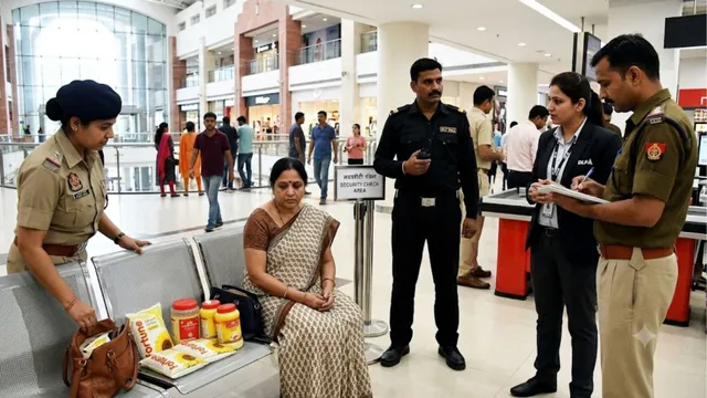 नोएडा के DLF मॉल में आई महिला पर घी और रिफाइंड चोरी करने का आरोप, जांच कर रही पुलिस