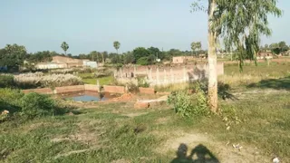 एनएच की जमीन की इस तरह की गई है घेराबंदी। फोटो सौ. जागरण