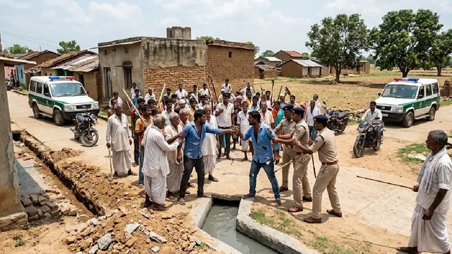 पलामू के अमही में जमीन और नाली विवाद में खूनी संघर्ष: दो पक्षों में मारपीट, 20 लोगों पर प्राथमिकी दर्ज
