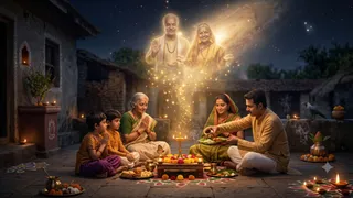 सर्वपितृ अमावस्या पर दिखें ये संकेत तो समझें पूर्वज हैं प्रसन्न (Picture Credit: AI Generated)