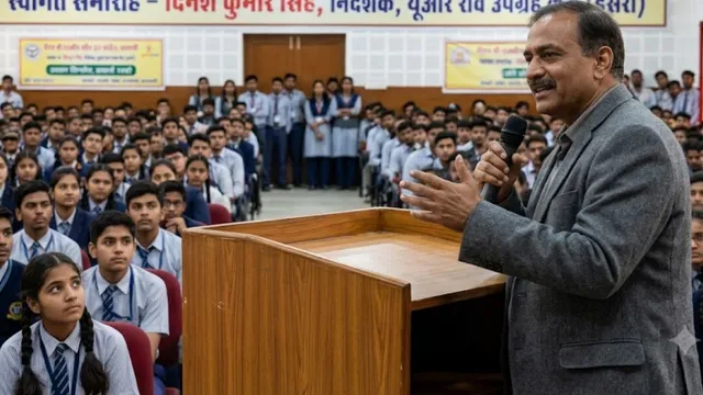 अंतरिक्ष की ऊंचाइयों तक पहुंचे इसरो निदेशक दिनेश कुमार सिंह, वाराणसी के क्वींस कॉलेज में ताजा कीं पुरानी यादें
