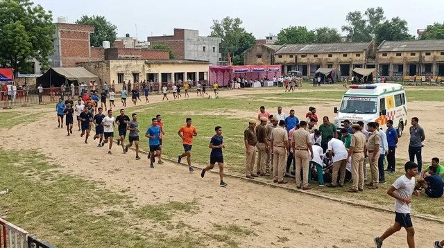 गाजियाबाद में पुलिस भर्ती दौड़ के दौरान बड़ा हादसा, 24 घंटे में दो अभ्यर्थियों की मौत, दौड़ते समय गिरे थे