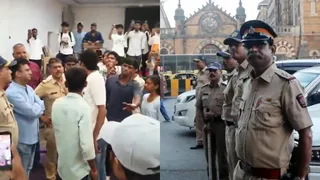मुंबई कांग्रेस मुख्यालय में पुलिस कार्रवाई पर विवाद