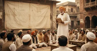 महर्षि दयानंद ने 'स्वराज्य' शब्द से समझाया आजादी का महत्व: सतीश कुमार ( एआई जेनरेटेड इमेज )