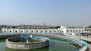 चंदू बुढेड़ा स्थित वाटर ट्रीटमेंट प्लांट, यहां से आधे शहर को नहरी पेयजल की आपूर्ति होती है। जागरण