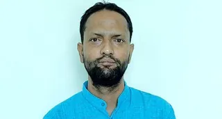 हिमाचल प्रदेश पुलिस के जवान राकेश कुमार।