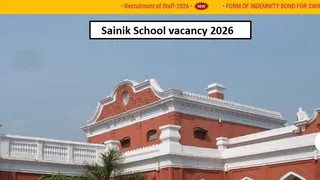 Sainik School Haryana Recruitment bharti 2026