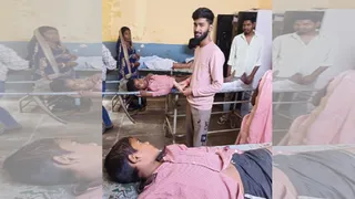 सोनभद्र में स्कूल जा रहे चार छात्र-छात्राएं बाइक की टक्कर से घायल, अस्पताल में भर्ती।