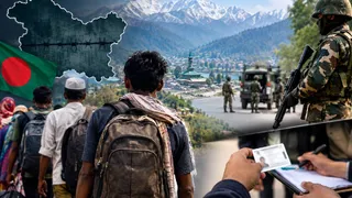 जम्मू-कश्मीर में रह रहे 300 बांग्लादेशियों की हुई पहचान। फोटो एआई की मदद से बनाई गई है