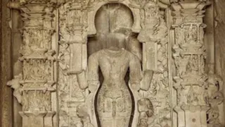 जवारी मंदिर में भगवान विष्णु की खंडित मूर्ति। (सौजन्य- इंटरनेट मीडिया)