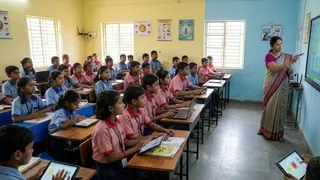 झारखंड के सरकारी स्कूलों में बदलेगा पढ़ाई का तरीका (एआई जेनरेटेड तस्वीर)