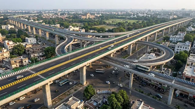 दीपावली पर शुरू होगा लखनऊ का सबसे ऊंचा फ्लाईओवर, 10 लाख लोगों की ट्रैफिक टेंशन होगी खत्म