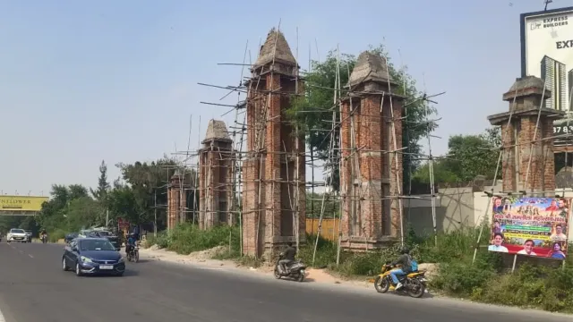 यूपी के 'प्रवेश द्वार' पर ही स्वागत के बजाय दिखा अधूरापन, क्यों 2.5 साल से बंद पड़ा है 1.33 करोड़ का प्रोजेक्ट?

