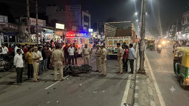 गाजियाबाद में दर्दनाक हादसा, ट्रक की टक्कर से 22 साल के युवक की गई जान; ड्राइवर की तलाश जारी